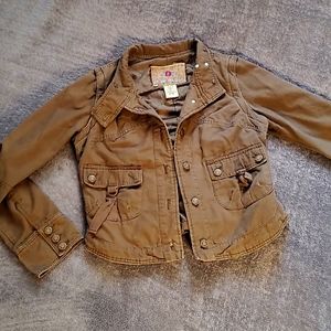 BB Dakota jacket removable sleeves muddy green